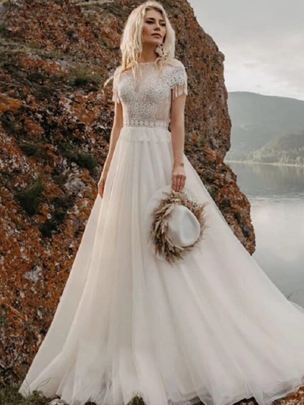 Boho Brautkleid Atem der Leidenschaft