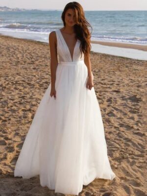 Boho Brautkleid Rand des Traums