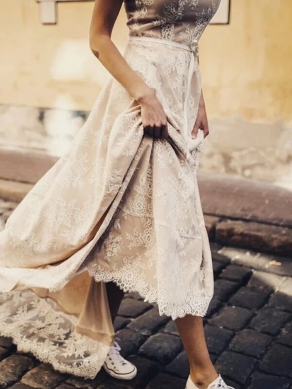 Boho Brautkleid Zarte Vorahnung