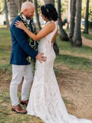 Boho Brautkleid Rosenstaub
