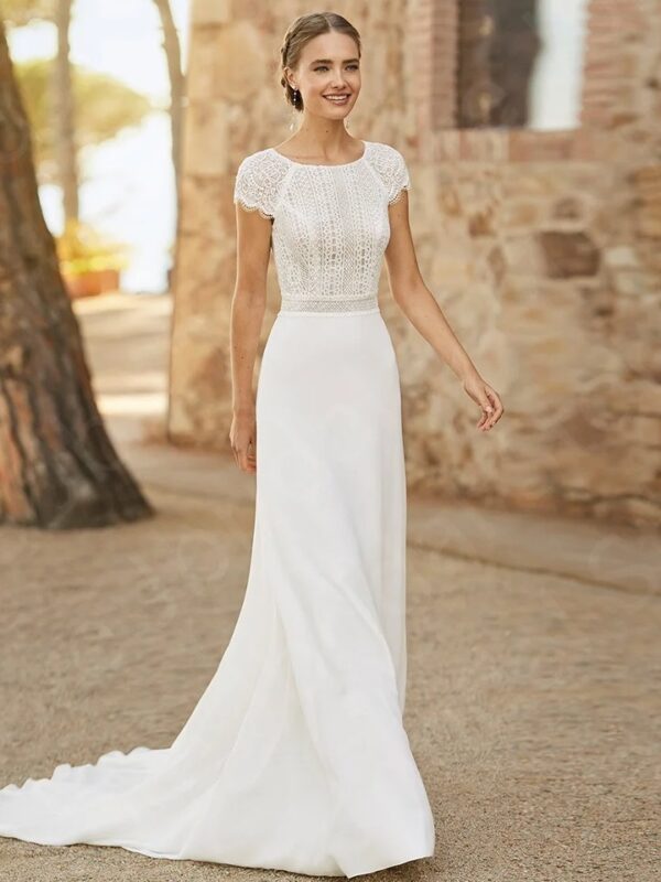 Boho Brautkleid Lichterflüstern