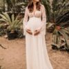 Boho Brautkleid Wellenherz
