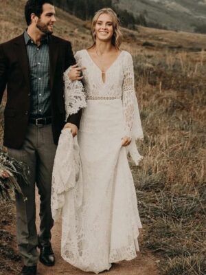 Boho Brautkleid Traumranke