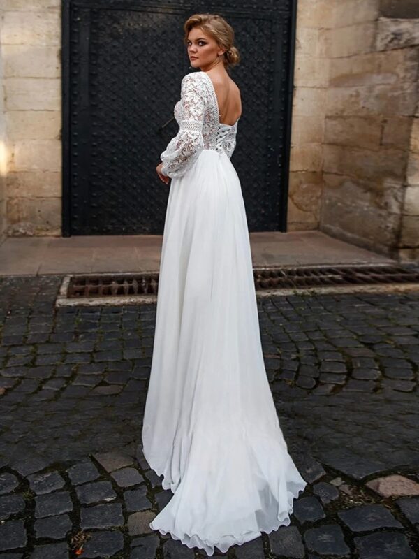 Boho Brautkleid Himmelsschimmer