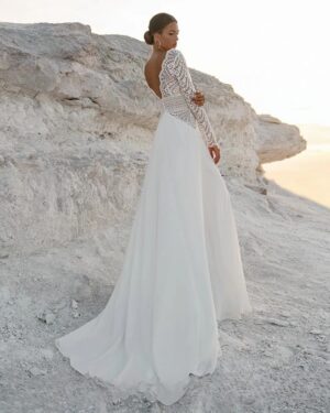 Boho Brautkleid Flammendes Schweigen