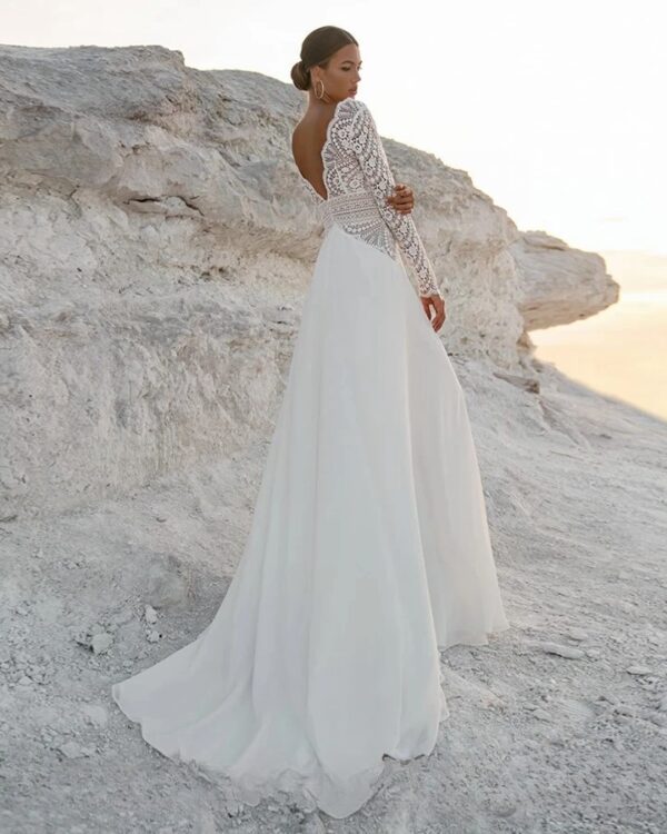 Boho Brautkleid Flammendes Schweigen