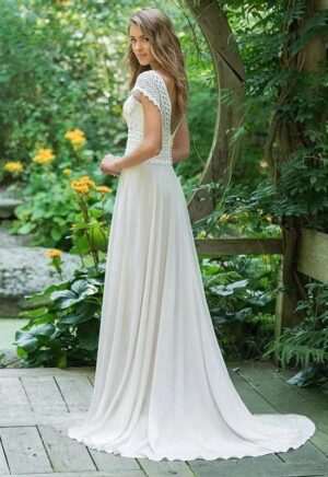 Boho Brautkleid Nachtklang