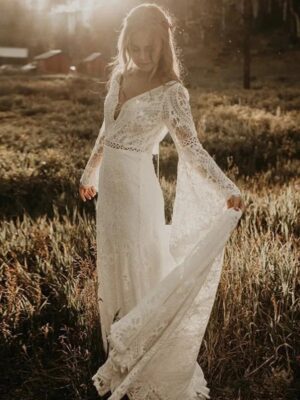 Boho Brautkleid Traumranke