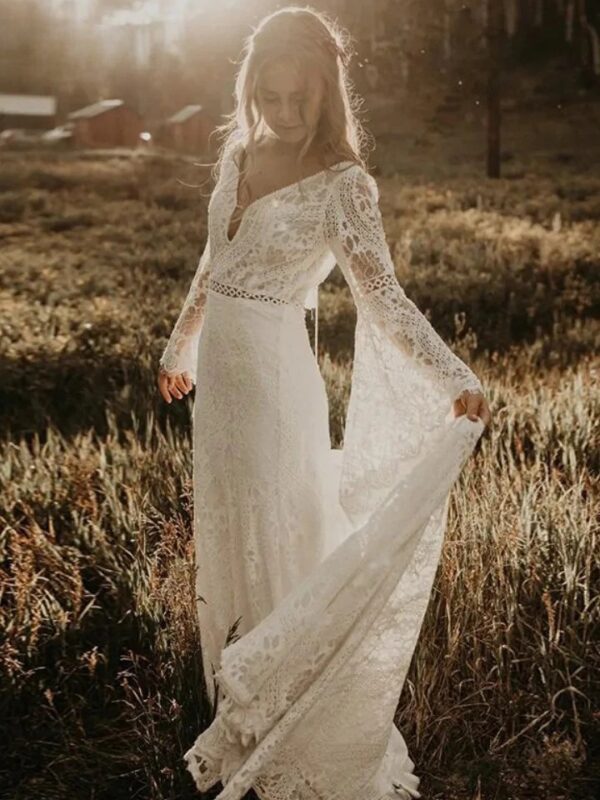Boho Brautkleid Traumranke