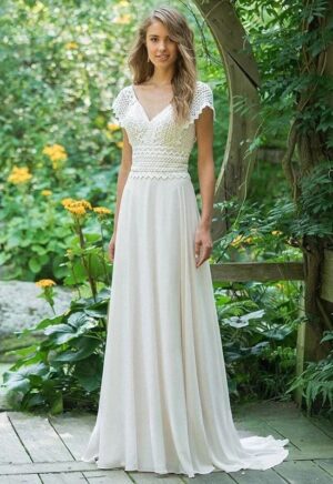 Boho Brautkleid Nachtklang