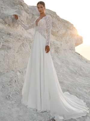 Boho Brautkleid Flammendes Schweigen