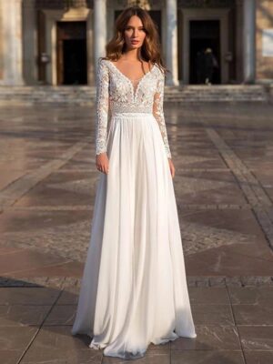 Boho Brautkleid Morgenstern