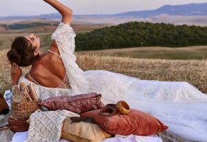 Boho Brautkleid Leiser Augenblick