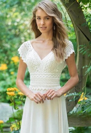 Boho Brautkleid Nachtklang
