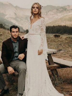 Boho Brautkleid Traumranke