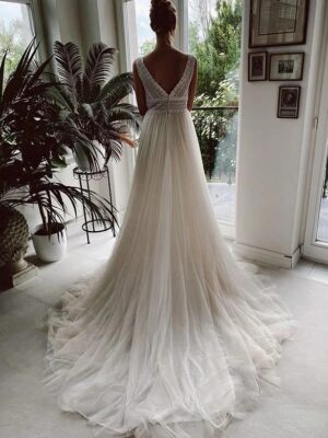 Boho Brautkleid Samt der Seele