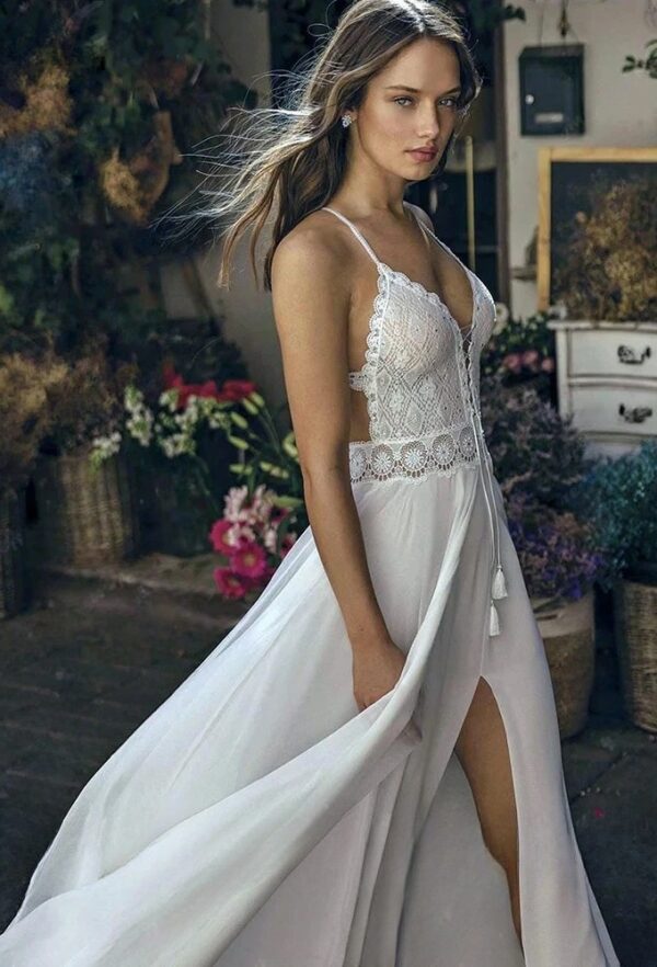 Boho Brautkleid Sonnenglanz