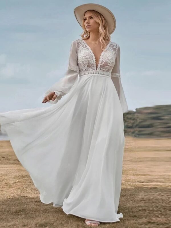 Boho Brautkleid Lichtwind