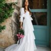 Boho Brautkleid Traumgold