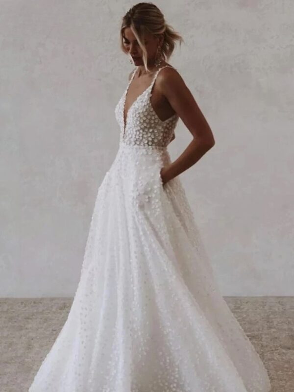 Boho Brautkleid Wolkentanz