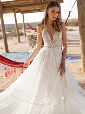 Boho Brautkleid Rosengeflüster