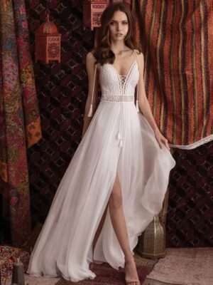 Boho Brautkleid Schleier der Dämmerung