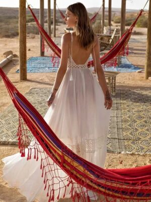 Boho Brautkleid Rosengeflüster