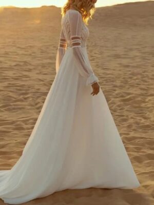 Boho Brautkleid Glanz des Morgens