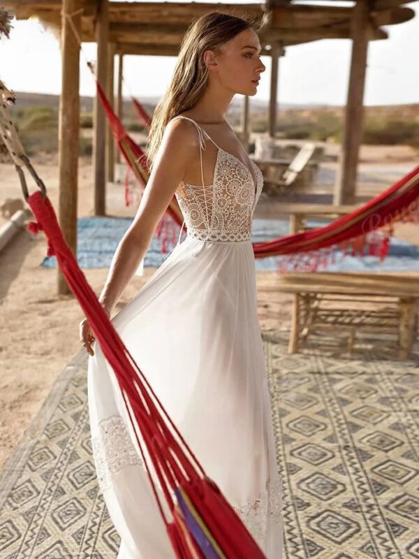 Boho Brautkleid Rosengeflüster