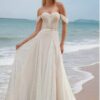 Boho Brautkleid Herzschimmer