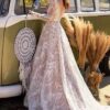 Boho Brautkleid Seelengold
