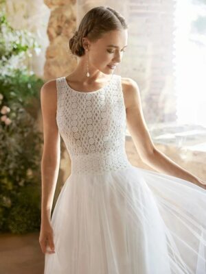 Boho Brautkleid Frühlingslicht