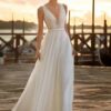 Boho Brautkleid Veilchenmond