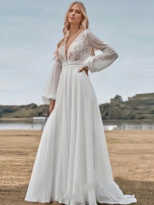 Boho Brautkleid Lichtwind