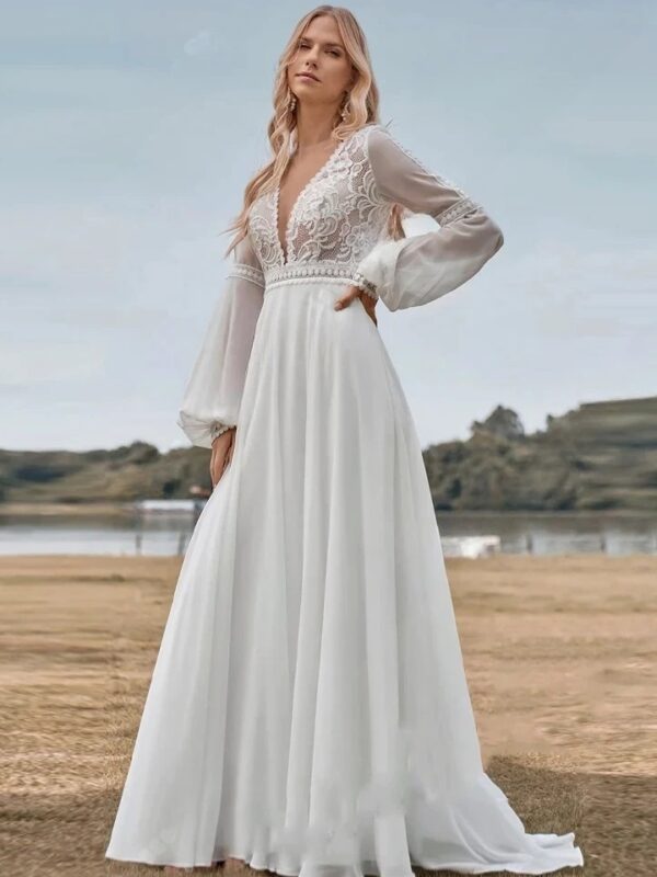 Boho Brautkleid Lichtwind
