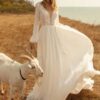Boho Brautkleid Sommerpoesie