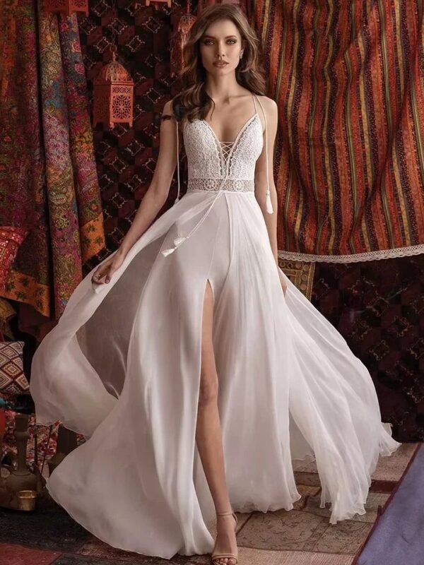 Boho Brautkleid Schleier der Dämmerung