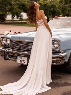 Boho Brautkleid Liebesflamme