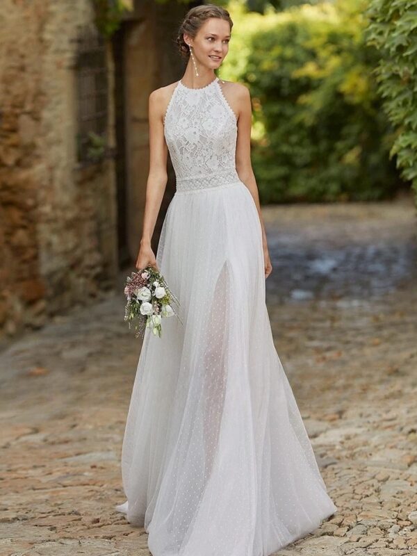 Boho Brautkleid Stiller Kuss