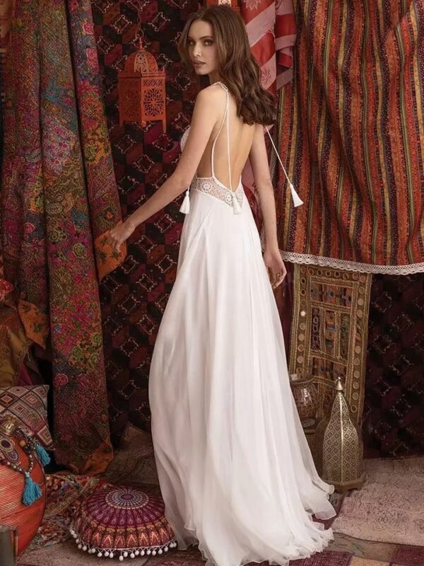 Boho Brautkleid Schleier der Dämmerung