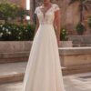 Boho Brautkleid Rosenlicht