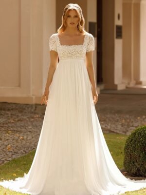 Boho Brautkleid Stilles Licht