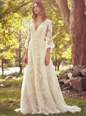 Boho Brautkleid Klang der Freiheit