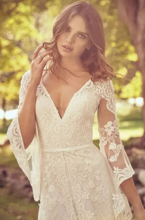 Boho Brautkleid Klang der Freiheit