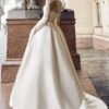 SoDigne Summer Wedding dress 2023 Long Sleeves A Line Satin African Wedding Gown Lace Appliques Boho Bride Dresses Customized 4 H485948bc3a714fe985362ac472d18e98I Cropped