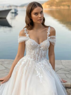 SoDigne Beach Wedding Dress Sweetheart Lace Appliques Off Shoulder Corset Princess Bridal Dress Wedding Gown Customized 5 H95cea58efa0746369202f105ae8bb7229 Cropped