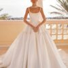 SoDigne Princess Taffeta Bride Dresses For Women Square Neck Wedding Party Dress Backless Bridal Gown robes de mariée Customized 6 S353d83eaa26a41df8d5db26404b34472a Cropped