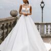 SoDigne A Line Princess Wedding Dresses Spaghetti strap Satin Modern Bride Dress Simple Corset Long Weddding Gowns Custom Made 6 S47270507314345eca92fccd8ece1d519o Cropped