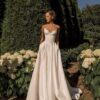 SoDigne A-line Satin Simple Wedding Dresses V-neck Sleeveless Bridal Dress 2025 Long Wedding Gown Robe De Mairee Customized 9 Sc88ebd38181d409cb6ea814f1ba8ccb9K Cropped