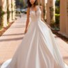 SoDigne Boho Satin A-line Wedding Dresses 2023 Sexy V Nack Lace Blackless Bride Dress Customized Sleeveless Bridal Gowns 4 Sdf71a1afd50047fa9e8fdb3680d2913e2 Cropped